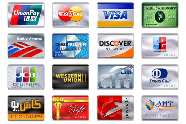 Credit Card Payment Types